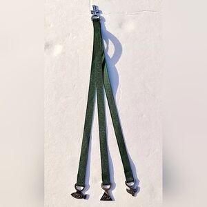 James Avery Sterling Silver 925 3 Ribbon Green Bookmark Cross Dove RETIRED